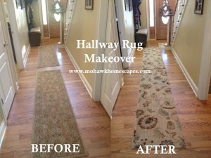 pet friendly rug, hallway rug, rug makeover, sol star runner, american rug craftsmen