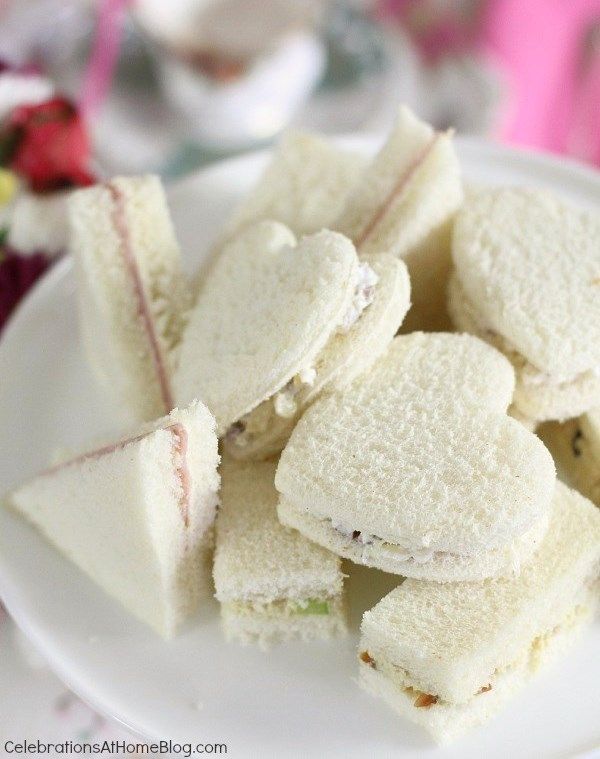 Celebrations at Home blog - heart-shaped sandwiches - Valentine's Day foods - Mohawk Homescapes