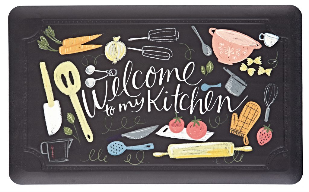 Dri Pro Anti-Fatigue Mat from Mohawk Home 'Welcome to my Kitchen'