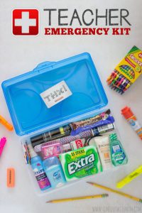 Teacher emergency kit - appreciation ideas