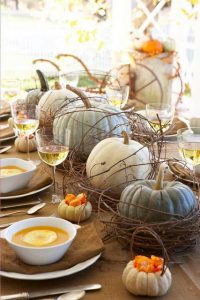 Inspiring natural tablescapes for fall
