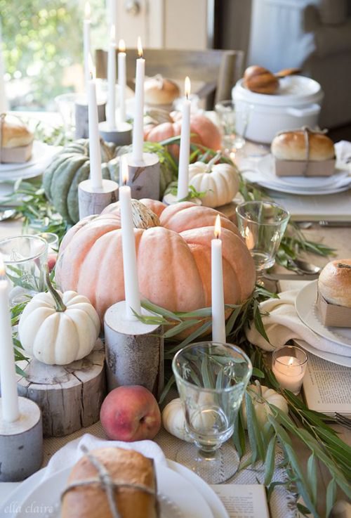 Natural Tablescapes for Fall - Inspiring Fall Tables - Heidi Milton - Mohawk Home - Ella Claire