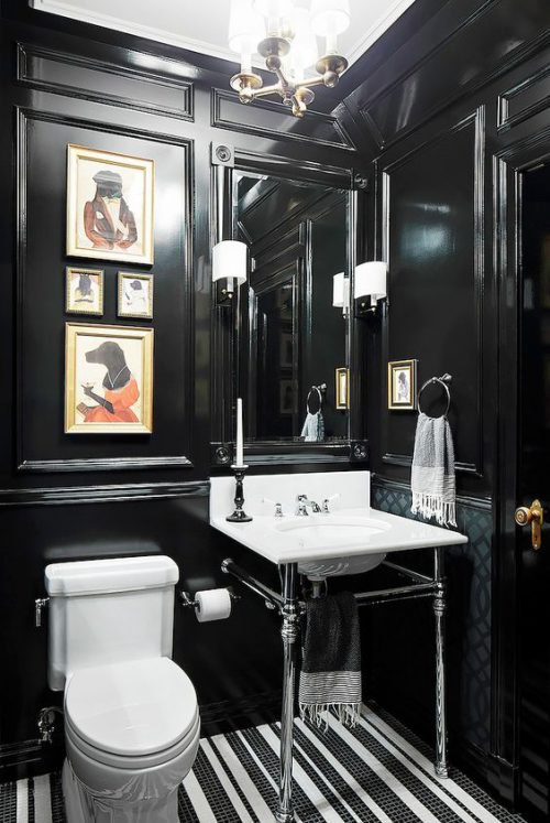 Glam Up a Tired Bathroom - Heidi Milton - ideas to add glam - Mydomain