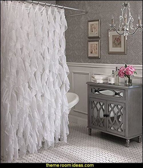 Glam up a tired bathroom - Heidi Milton - ideas to add glam - use mirrors - theme rooms
