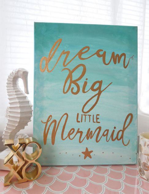 Speaking of an Island Paradise, how adorable is this whimsical sign? Shop this look on Etsy.