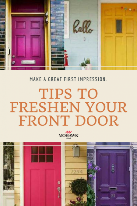 Tips to Freshen Your Front Door- Mohawk Homescapes
