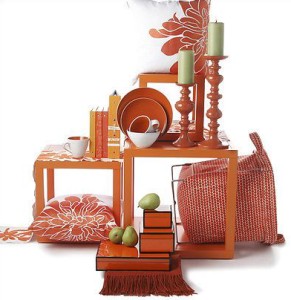 MohawkHomescapes.com, Orange home design, Orange color showcase, warm and vibrant orange, orange accents