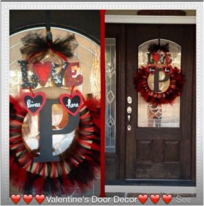 Valentine Tulle Wreath