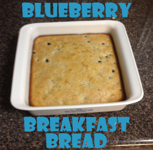 Blueberry Breakfast Bread