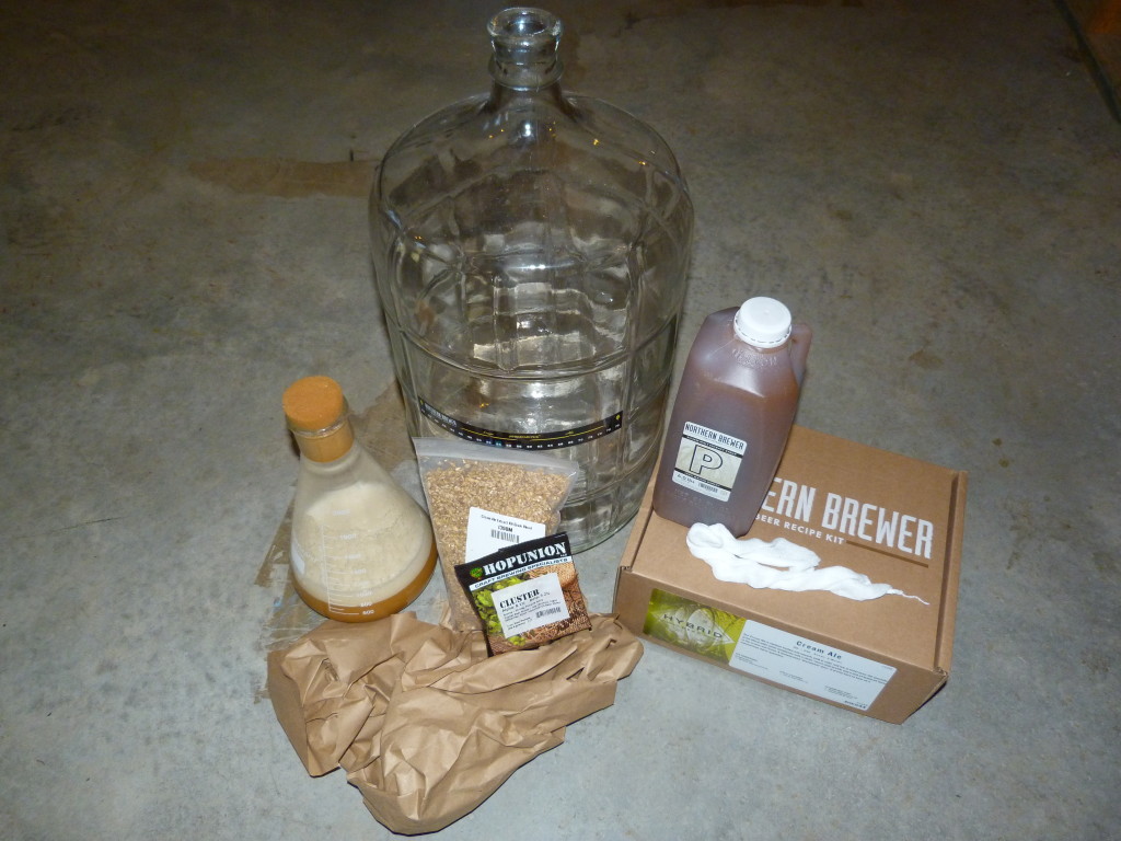 beer brewing, home brewed beer, beer brewing supplies, cream ale, home brewing, beer extract kit, beer recipe, 