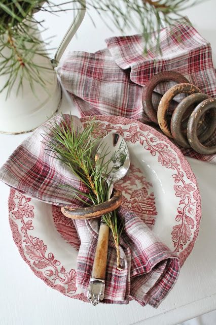 Mohawk - plaid table linens - Heidi Milton - Nat'l Tartan Day - Plaid Decor