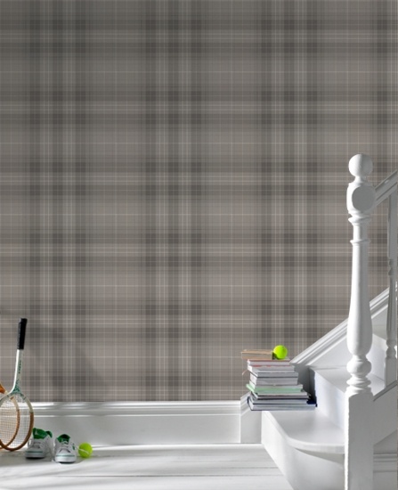 Mohawk - plaid wallpaper - Heidi Milton - Nat'l Tartan Day - Plaid Decor