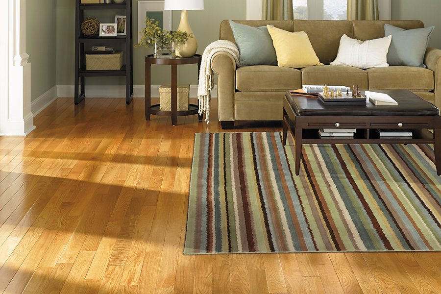 khaki living room with rug - color showcase khaki - Mohawk Homescapes