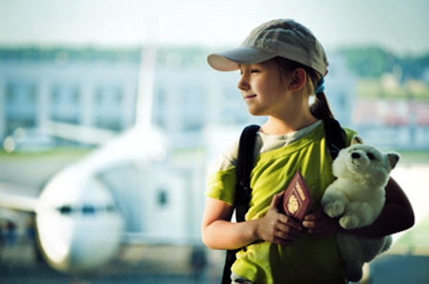 Girl at Airport