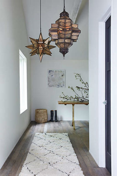 Mohawk Home - statement lighting - foyer - Heidi Milton - anthropologie.com