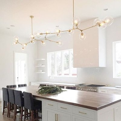 Mohawk Home - statement lighting - kitchen - Heidi Milton - pencilandpaperco