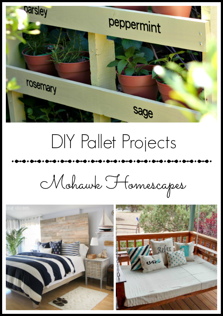 DIY pallet projects | Karen Cooper | Dogs Don't Eat Pizza | Mohawk Homescapes