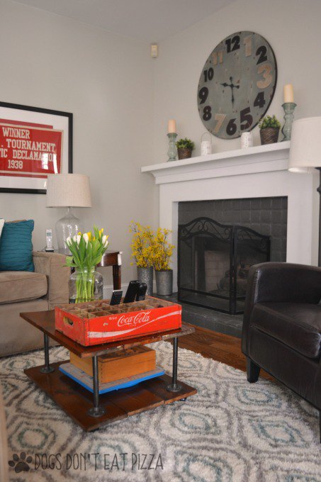 Fireplace Decor | Karen Cooper | Dogs Don't Eat Pizza | Mohawk Homescapes