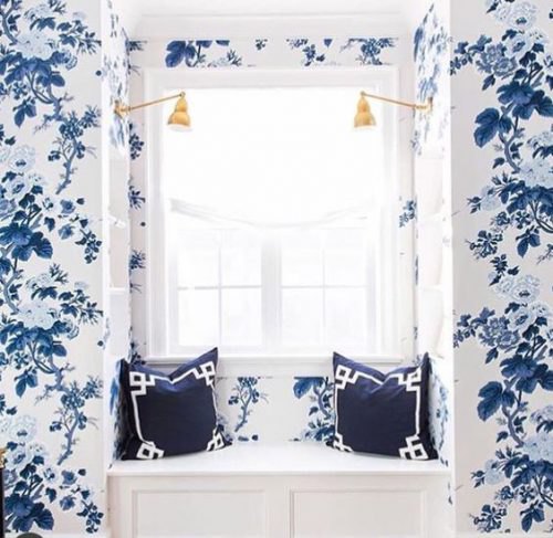 Trend watch: blue florals